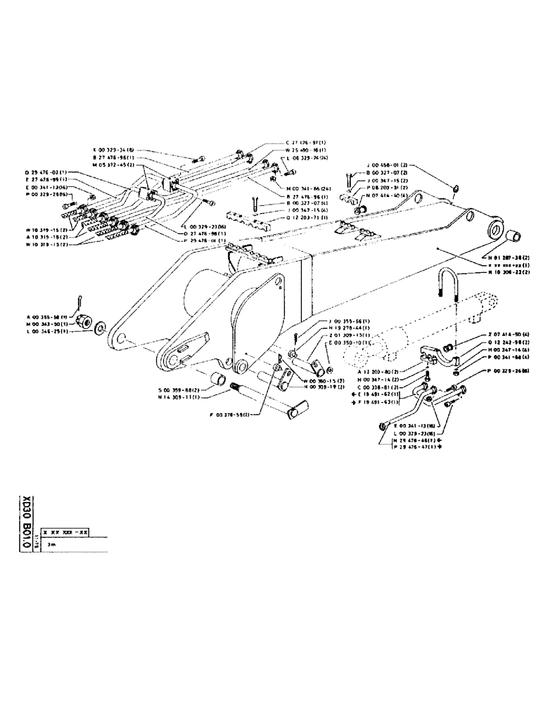 Схема запчастей Case 75P - (172) - NO DESCRIPTION PROVIDED (07) - HYDRAULIC SYSTEM