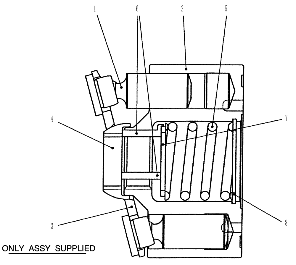 Схема запчастей Case CX36B - (HC403-01[1]) - ROTARY ASSEMBLY (35) - HYDRAULIC SYSTEMS