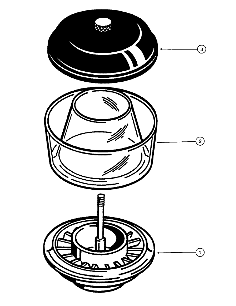 Схема запчастей Case 580SK - (2-12) - AIR PRECLEANER (02) - ENGINE