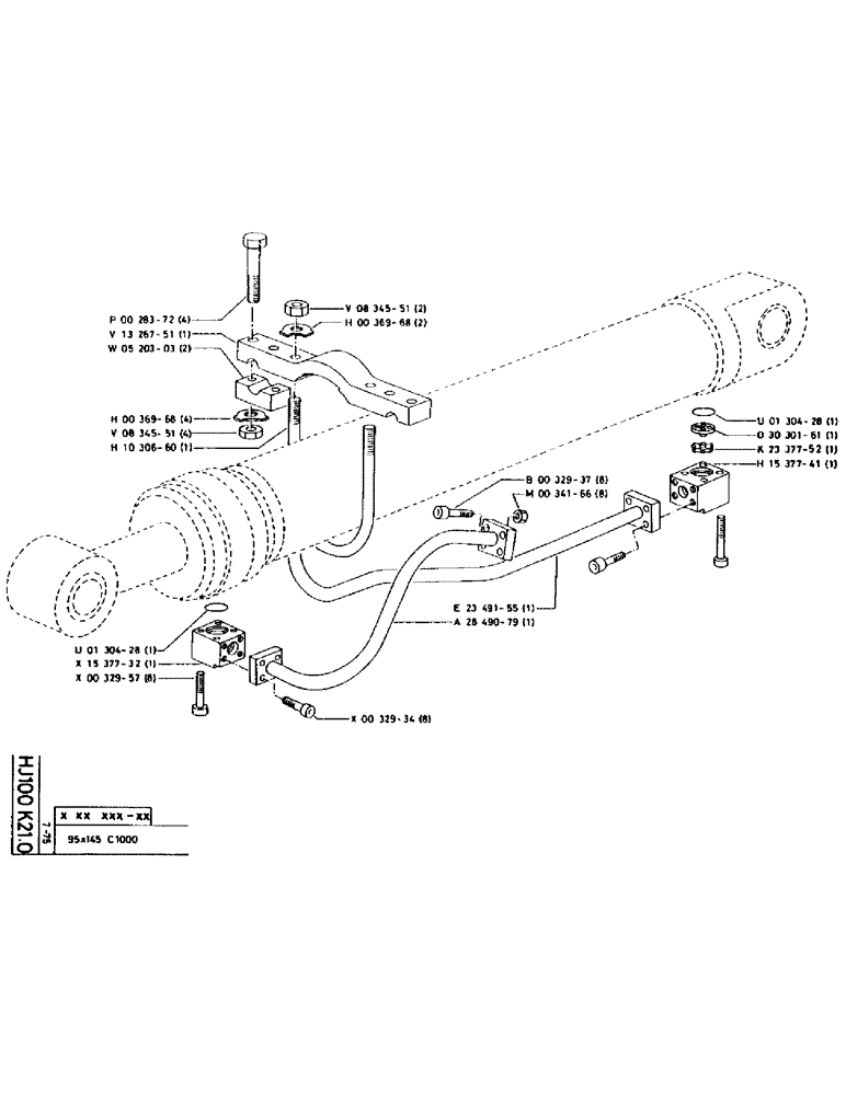 Схема запчастей Case 90CL - (097) - NO DESCRIPTION PROVIDED (07) - HYDRAULIC SYSTEM