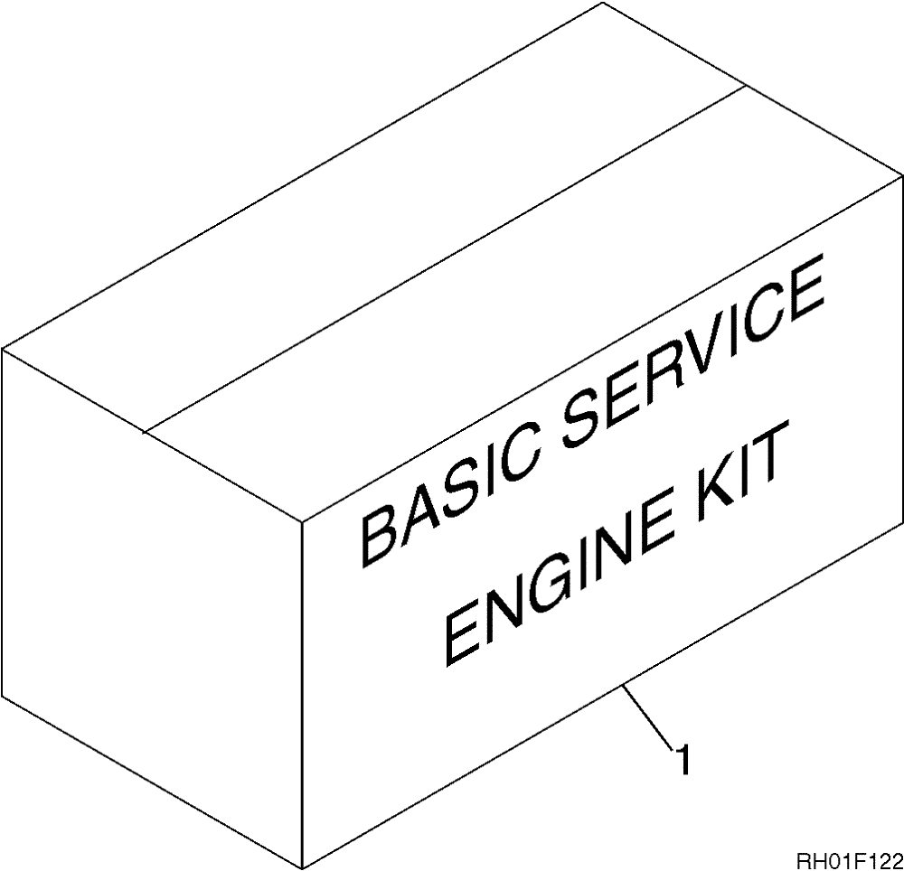 Схема запчастей Case CX330 - (02-25) - GASKET KIT, BASIC SERVICE ENGINE (02) - ENGINE