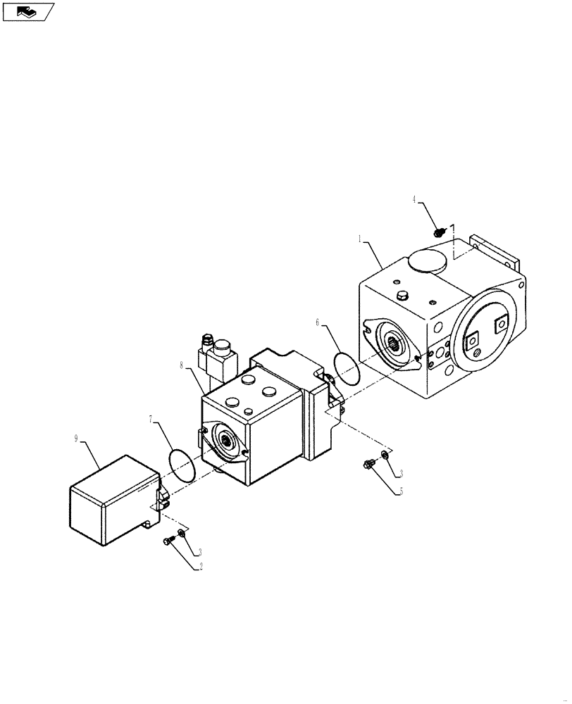 Схема запчастей Case SV212 - (35.700.02[01]) - PUMP, HYDRAULIC, SMOOTH - ASN DDD003017 (35) - HYDRAULIC SYSTEMS