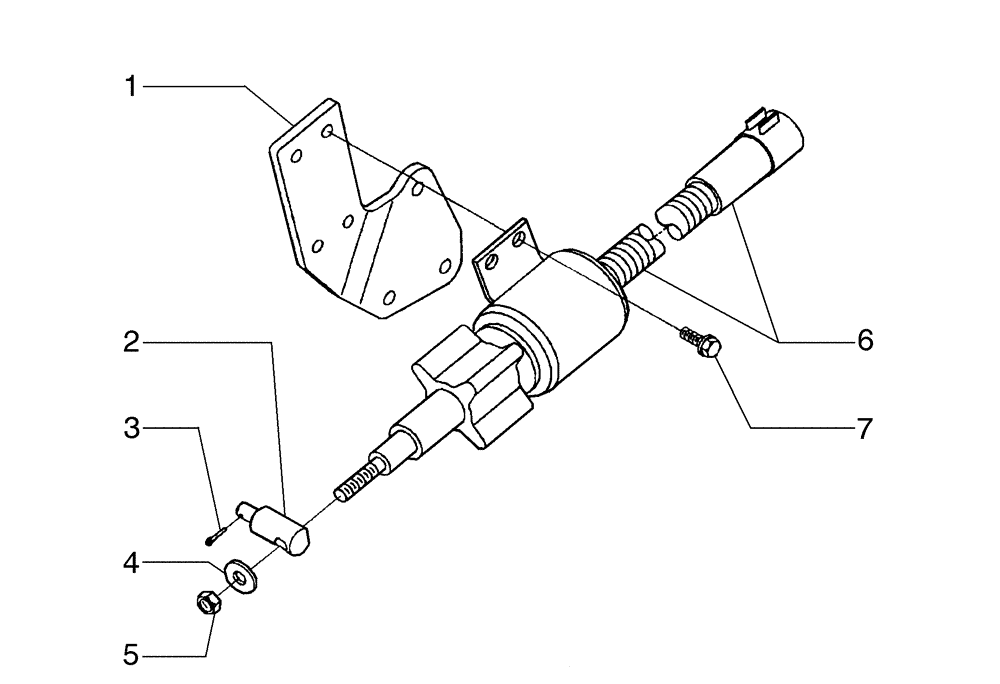 Схема запчастей Case 885 - (03-16[03]) - FUEL CUT SOLENOID (03) - FUEL SYSTEM