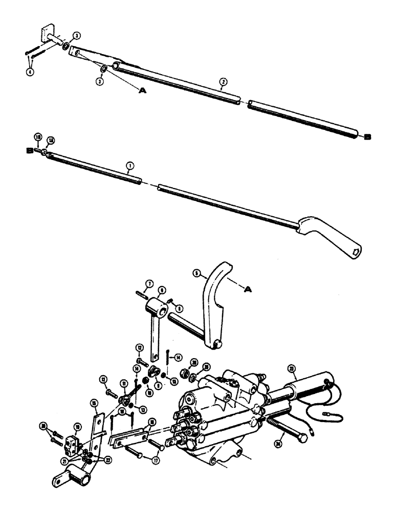 Схема запчастей Case 680CK - (118) - LOADER ANTI-ROLLBACK PARTS (82) - FRONT LOADER & BUCKET