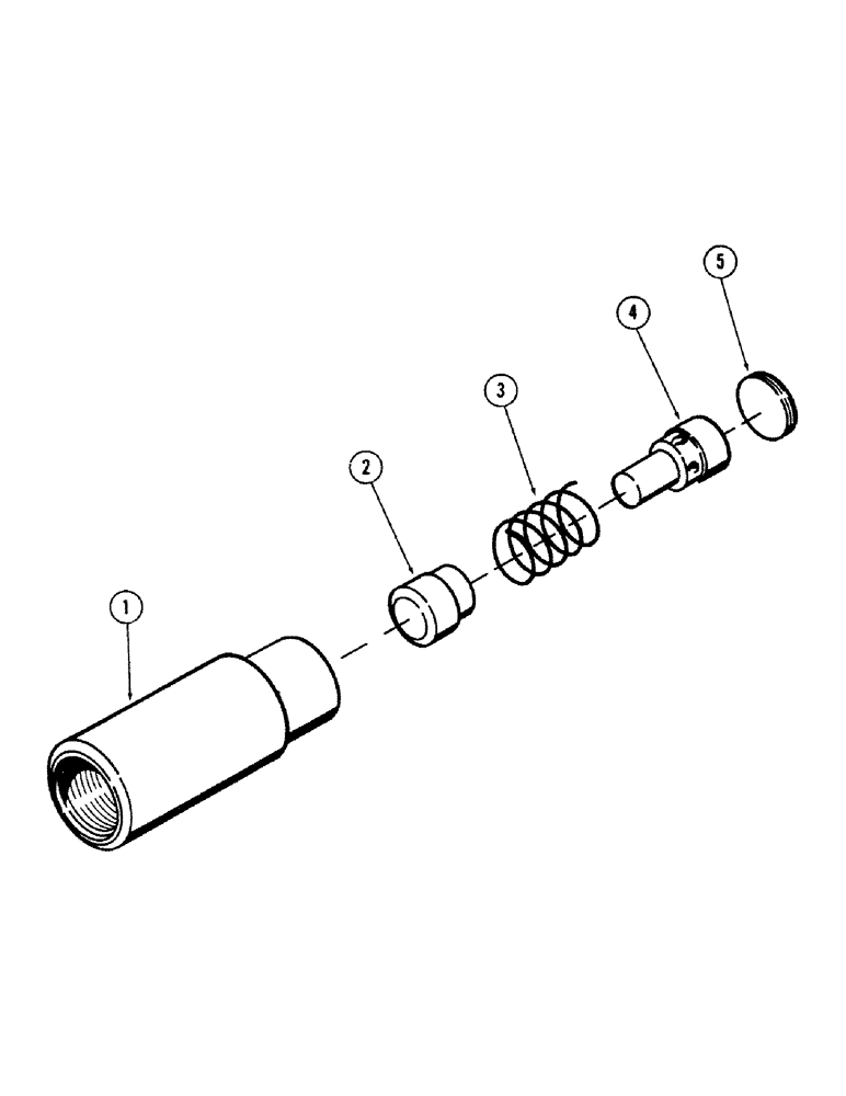 Схема запчастей Case 40BLC - (342) - CHECK VALVE, (USED WITH ROTARY CUTTER) (18) - ATTACHMENT ACCESSORIES