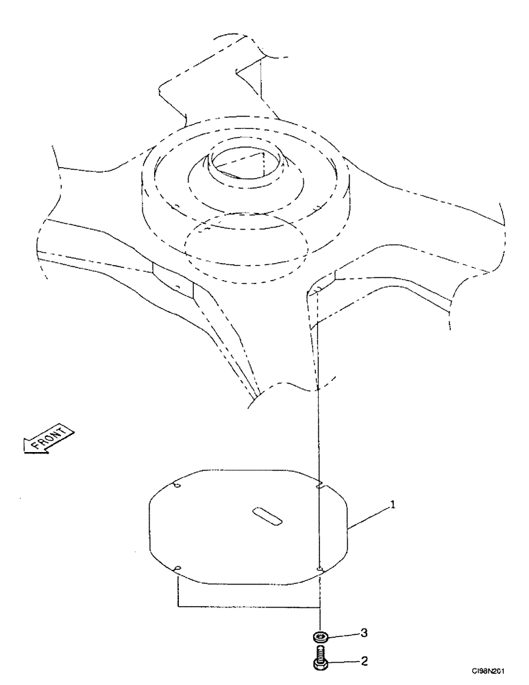 Схема запчастей Case 9007B - (5-06) - LOWER LOCK - UNDERCARRIAGE (11) - TRACKS/STEERING