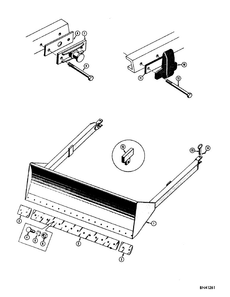 Схема запчастей Case 310C - (116) - HIGH LIFT BULLDOZER (4 ROLLER TRACK) (05) - UPPERSTRUCTURE CHASSIS