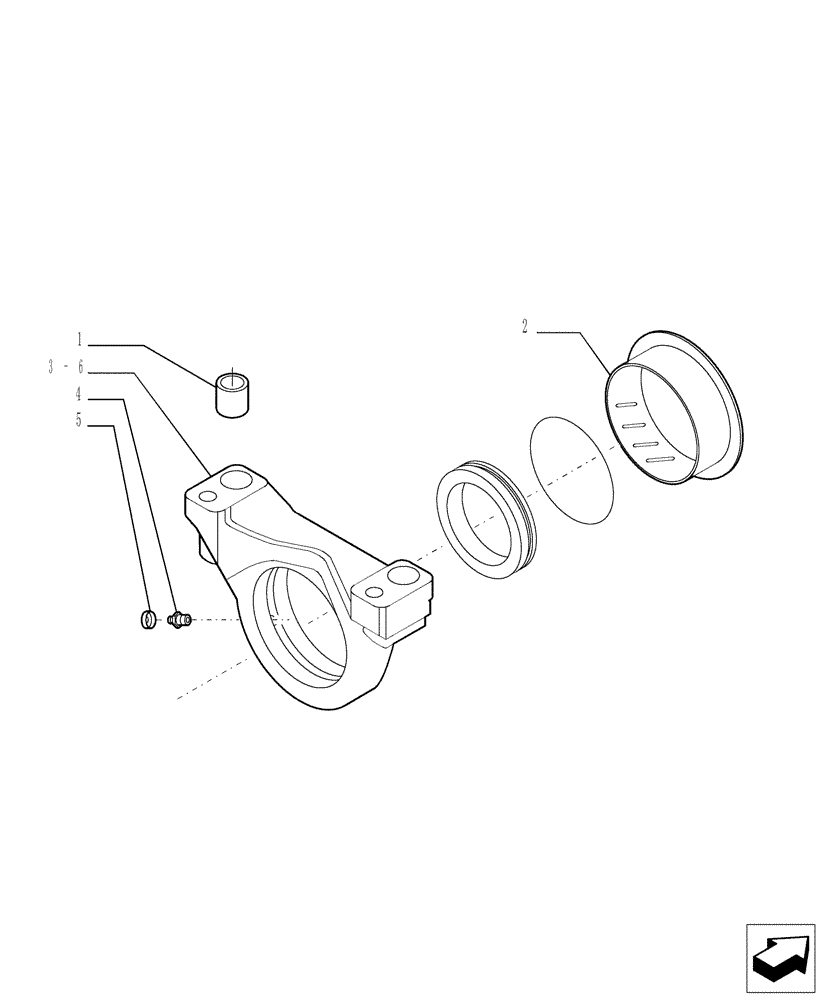 Схема запчастей Case TX1055 - (9.00448[07]) - LSD FRONT AXLE - SUPPORT - OPTIONAL CODE 749081161 (25) - FRONT AXLE SYSTEM