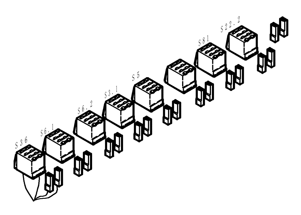 Схема запчастей Case 221D - (32.423[001]) - CABLE HARNESS CONTROL PANEL (S/N 581101-UP) (55) - ELECTRICAL SYSTEMS