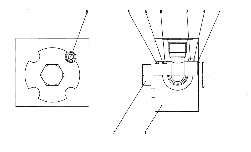 Схема запчастей Case CX27B PV13 - (07-043) - VALVE ASSY, SELECTOR , P/N PA30V00005F1 ELECTRICAL AND HYDRAULIC COMPONENTS