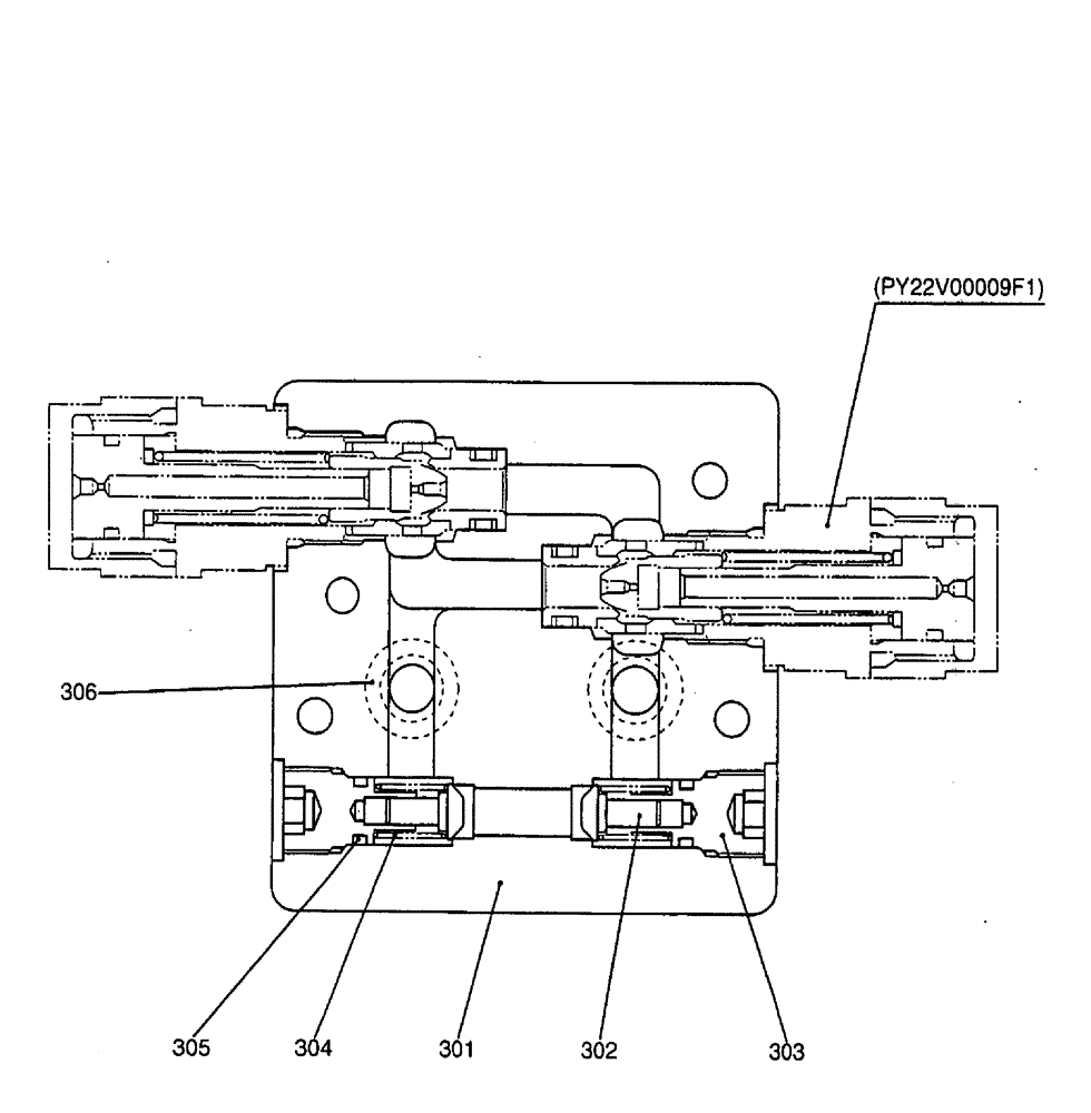 Схема запчастей Case CX50B - (08-018) - VALVE ASSEMBLY, RELIEF P/N PY20V00003F1 ELECTRICAL AND HYDRAULIC COMPONENTS