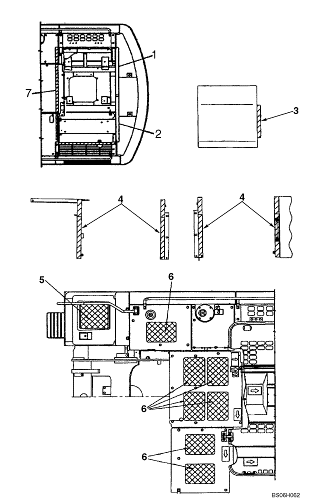 Схема запчастей Case CX210 - (09-46) - DECALS (09) - CHASSIS