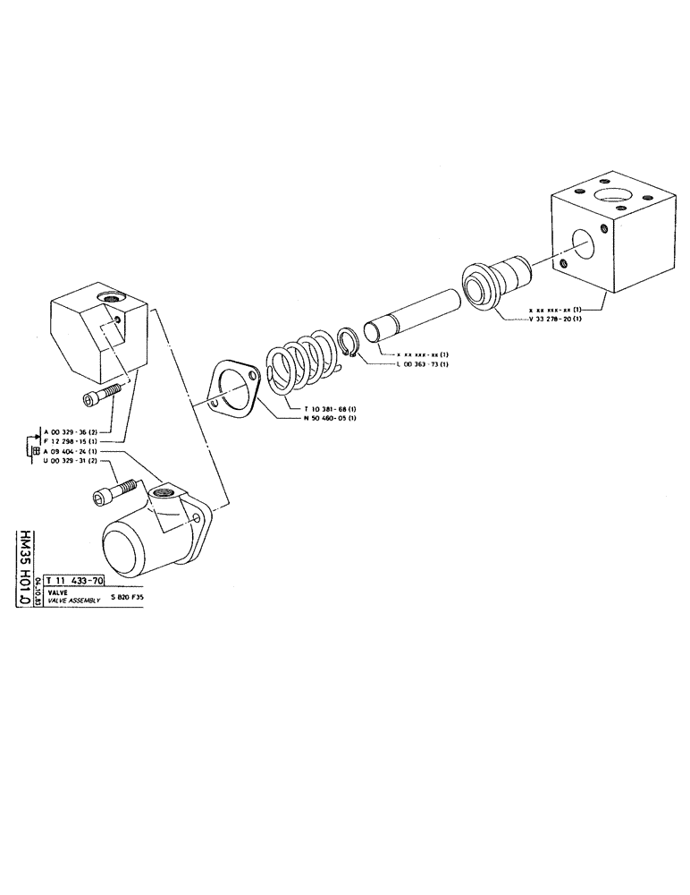 Схема запчастей Case 220 - (183) - VALVE ASSEMBLY (07) - HYDRAULIC SYSTEM