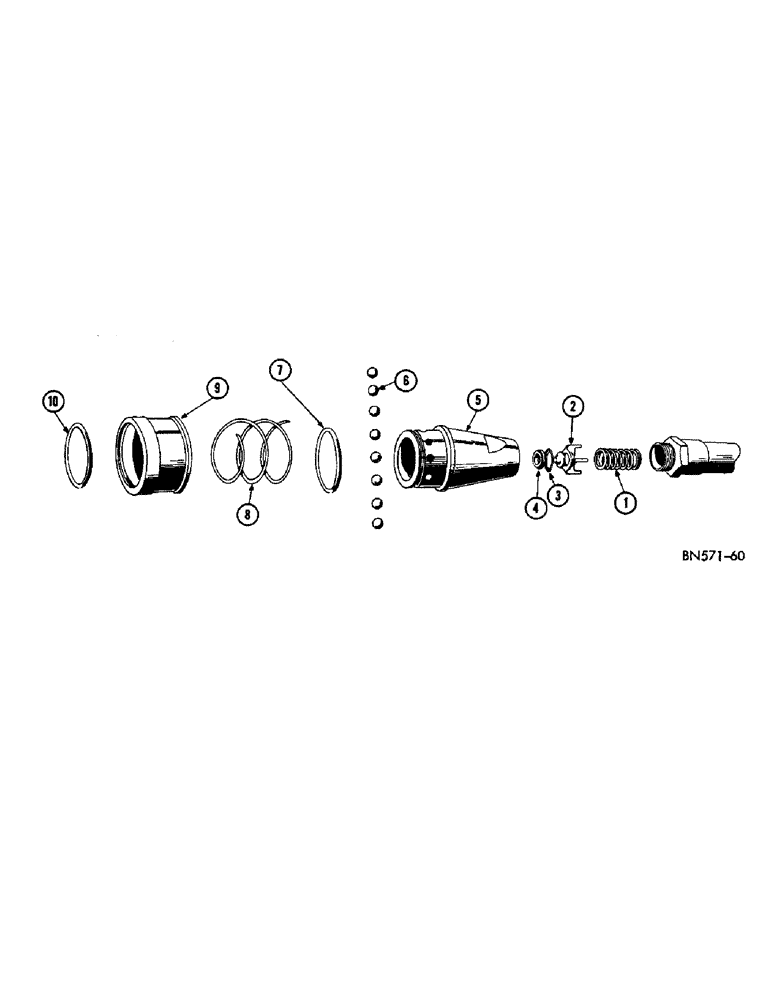 Схема запчастей Case 420B - (120) - 4026AA BREAK-AWAY, SELF SEALING COUPLING, FEMALE (07) - HYDRAULIC SYSTEM