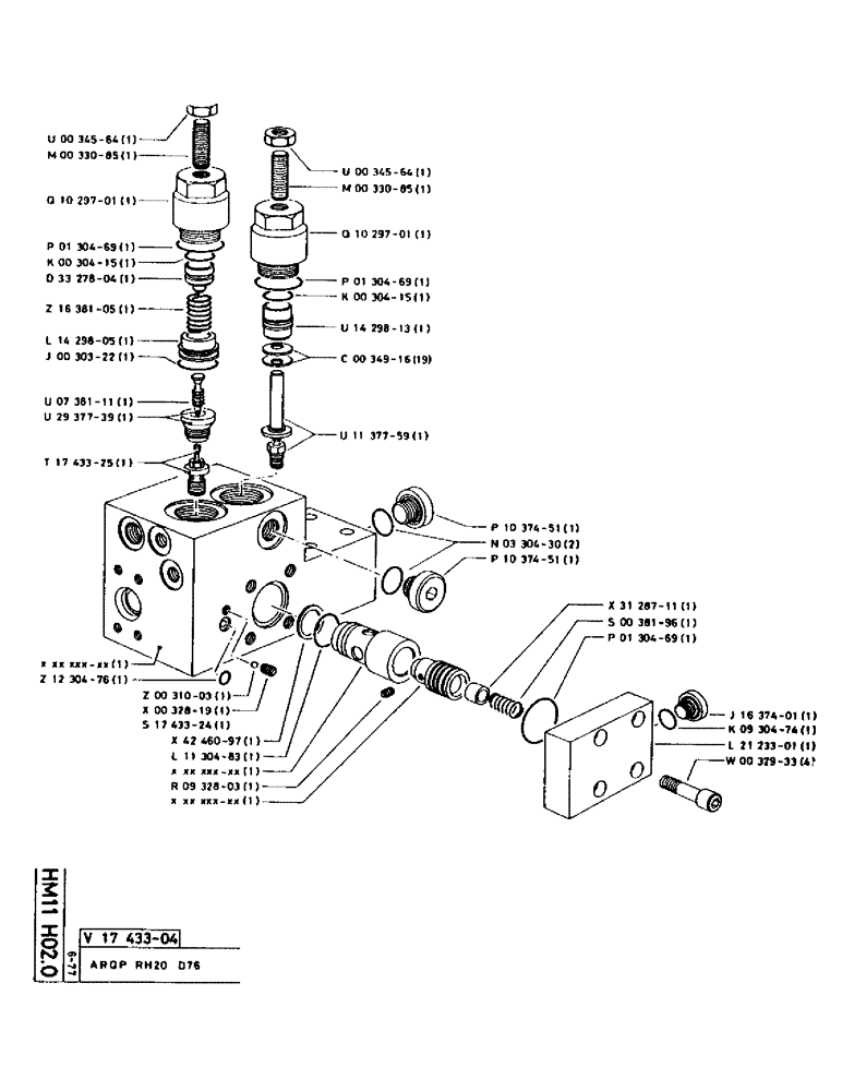 Схема запчастей Case 90CL - (108) - No Description Provided (07) - HYDRAULIC SYSTEM