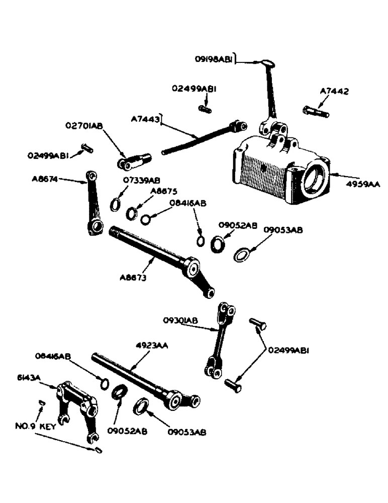 Схема запчастей Case 425 - (118) - PTO CLUTCH THROWOUT (21) - TRANSMISSION