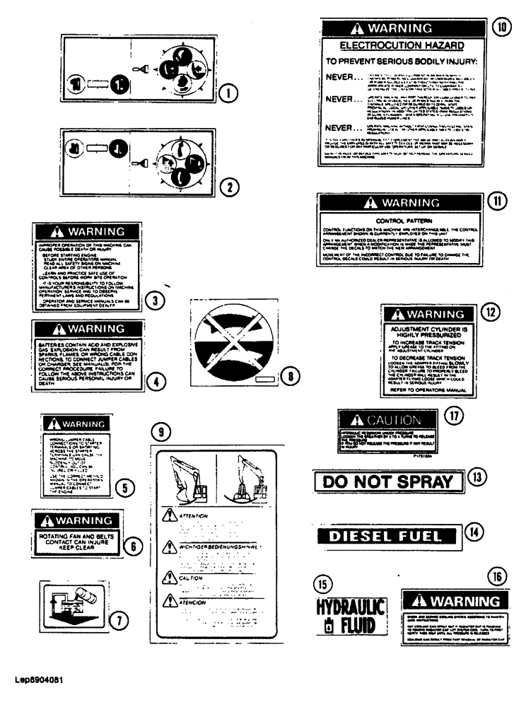 Схема запчастей Case 688 - (9-110) - DECALS (09) - CHASSIS