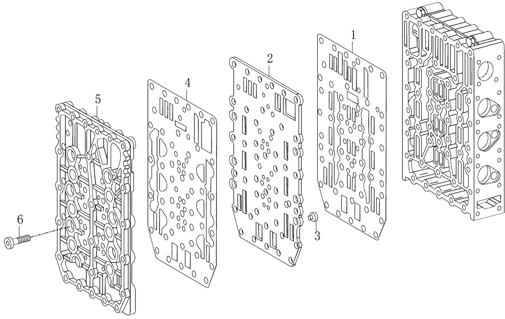 Схема запчастей Case 325 - (1.211/1[20]) - TRANSMISSION - COMPONENTS (03) - Converter / Transmission