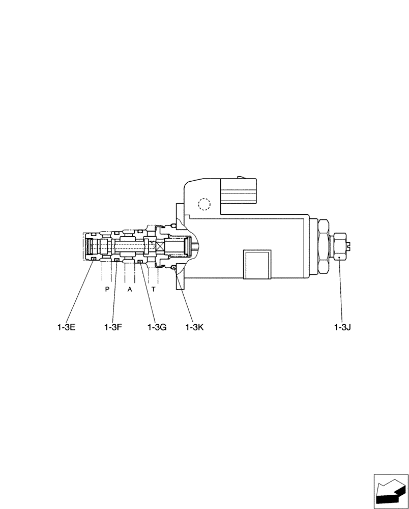 Схема запчастей Case CX31B - (01-060[03]) - CONTROL LINES, VALVE, ANGLE DOZER (35) - HYDRAULIC SYSTEMS