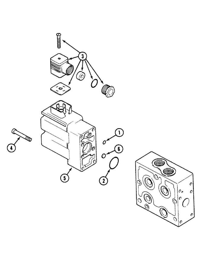 Схема запчастей Case 580SK - (8-262) - VALVE CONTROL (PVG32), PRESTIGE VERSION (08) - HYDRAULICS