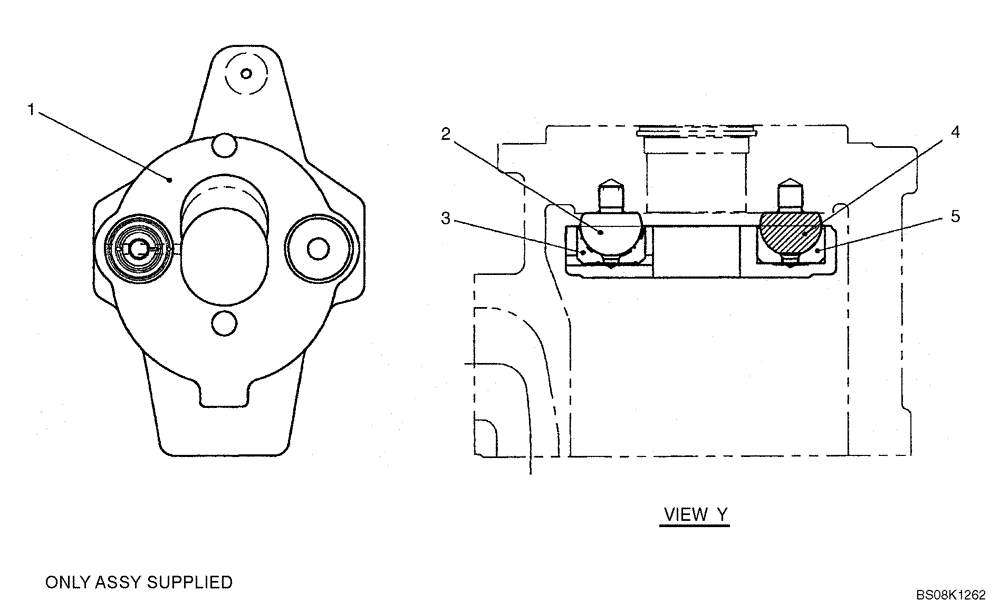 Схема запчастей Case CX27B BTW - (07-025) - BLOCK ASSY (PM10V01007F1) (35) - HYDRAULIC SYSTEMS