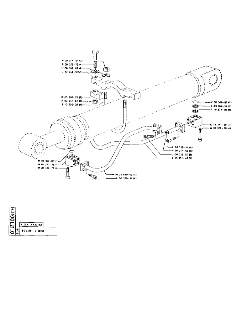 Схема запчастей Case 75P - (098) - NO DESCRIPTION PROVIDED (07) - HYDRAULIC SYSTEM