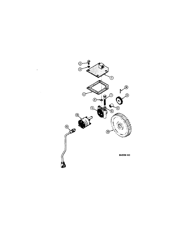 Схема запчастей Case 420B - (152) - WINCH HYDRAULIC PUMP (18) - ATTACHMENT ACCESSORIES