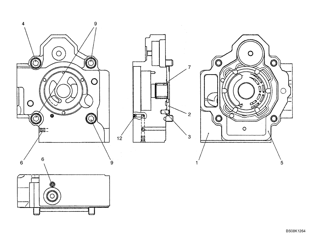 Схема запчастей Case CX27B BTW - (07-027) - COVER ASSY (PM10V01008F1) (35) - HYDRAULIC SYSTEMS