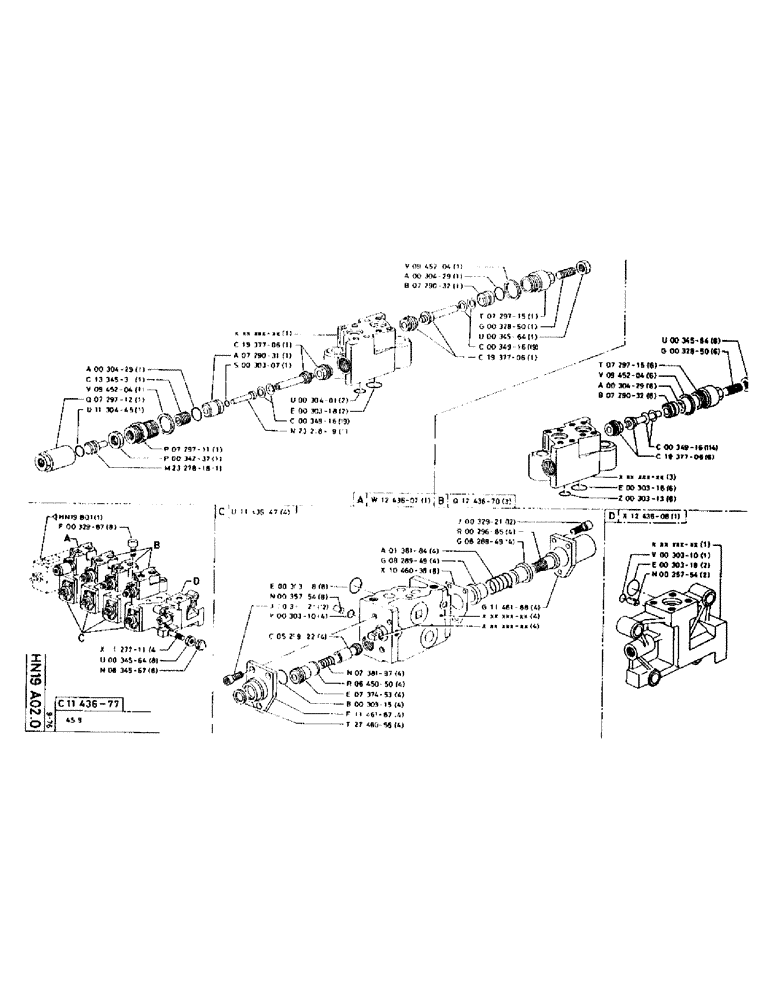 Схема запчастей Case 75P - (116) - NO DESCRIPTION PROVIDED (07) - HYDRAULIC SYSTEM