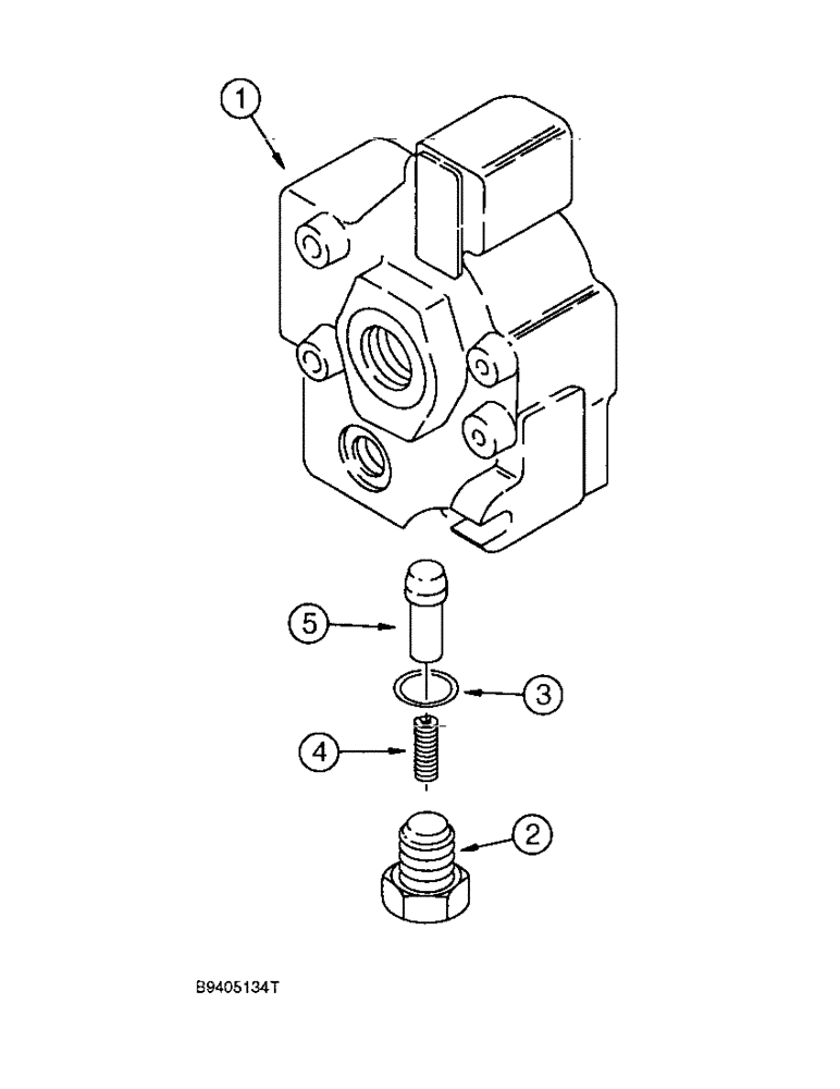 Схема запчастей Case 570LXT - (8-070) - LOADER CONTROL VALVE, OUTLET SECTION (08) - HYDRAULICS