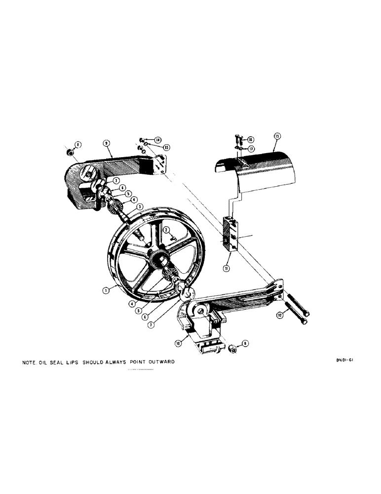 Схема запчастей Case 320 - (070) - IDLER WHEEL (04) - UNDERCARRIAGE