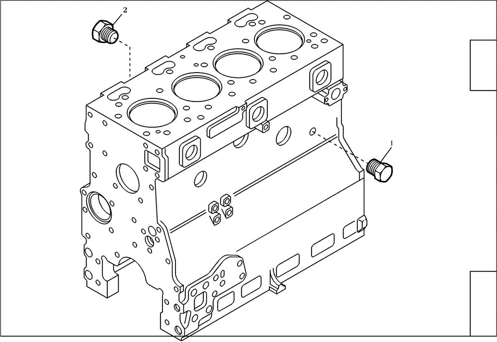 Схема запчастей Case 321D - (95.072[001]) - CAPS COVERS (S/N 591052-UP) No Description