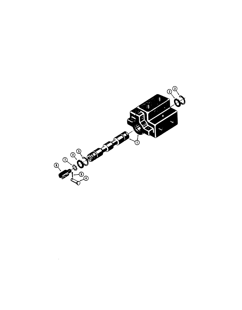 Схема запчастей Case 450 - (288[1]) - D26726 DIVERSION VALVE (07) - HYDRAULIC SYSTEM