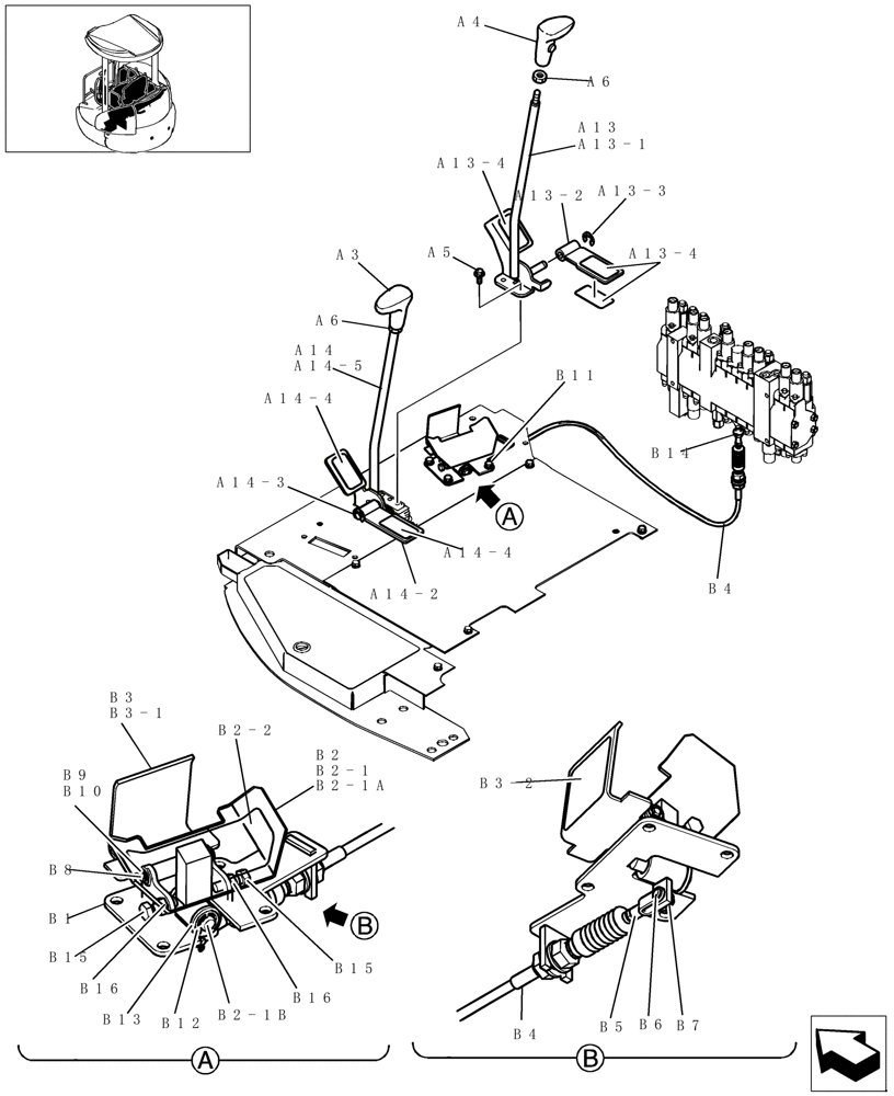 Схема запчастей Case CX31B - (138-18[1]) - CONTROLS (35) - HYDRAULIC SYSTEMS