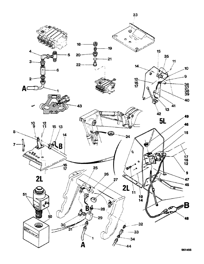 Схема запчастей Case 580G - (572) - SIDESHIFT BACKHOE - SAFETY DEVICE (09) - CHASSIS/ATTACHMENTS