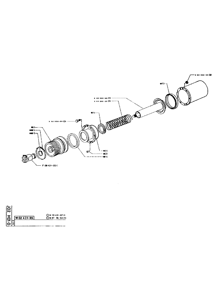 Схема запчастей Case 75P - (140) - NO DESCRIPTION PROVIDED (07) - HYDRAULIC SYSTEM