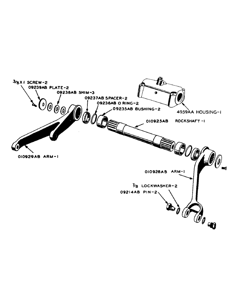 Схема запчастей Case 420 - (139) - EAGLE HITCH, ROCKSHAFT (37) - HITCHES, DRAWBARS & IMPLEMENT COUPLINGS