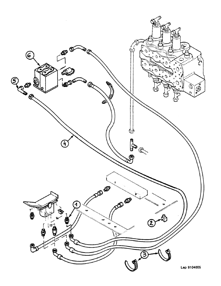 Схема запчастей Case 688 - (12) - SHEARS HYDRAULIC CIRCUIT 