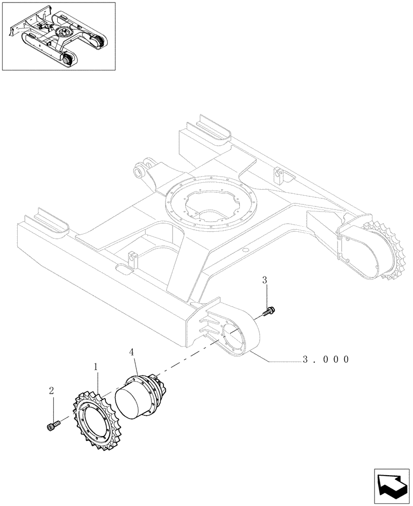 Схема запчастей Case CX31B - (3.010[01]) - MOTOR PROPEL (35) - HYDRAULIC SYSTEMS