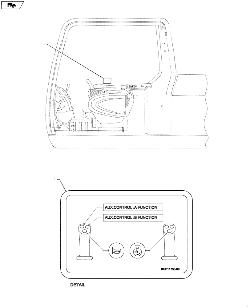 Схема запчастей Case CX470C - (09-402-00) - DECAL (05.1) - UPPERSTRUCTURE CHASSIS/ATTACHMENTS