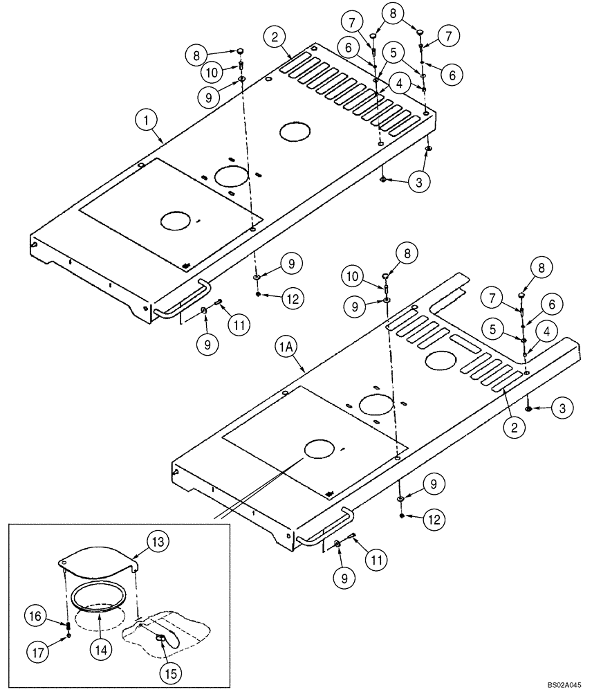 Схема запчастей Case 921C - (09-13) - HOOD (09) - CHASSIS