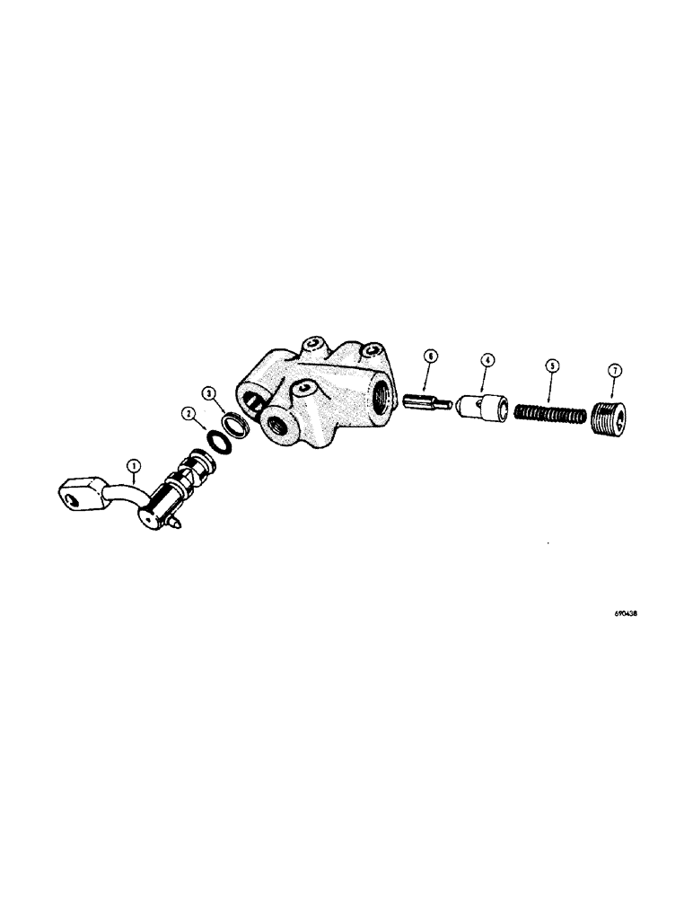 Схема запчастей Case W7 - (162[1]) - CLUTCH CONTROL VALVE (07) - BRAKES