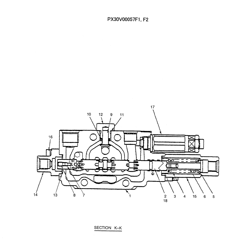 Схема запчастей Case CX31B - (07-011) - VALVE ASSY, CONTROL (BOOM) (35) - HYDRAULIC SYSTEMS