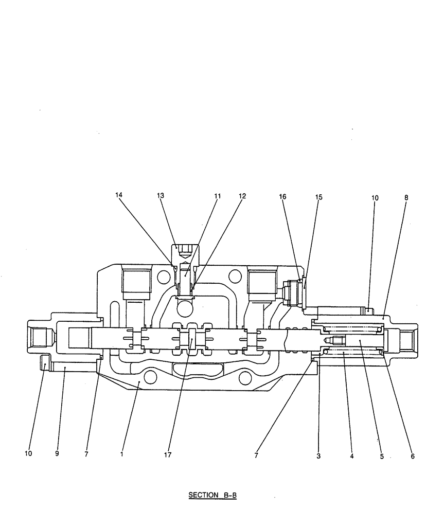 Схема запчастей Case CX50B - (08-004) - VALVE ASSEMBLY, CONTROL (SLEWING) ELECTRICAL AND HYDRAULIC COMPONENTS