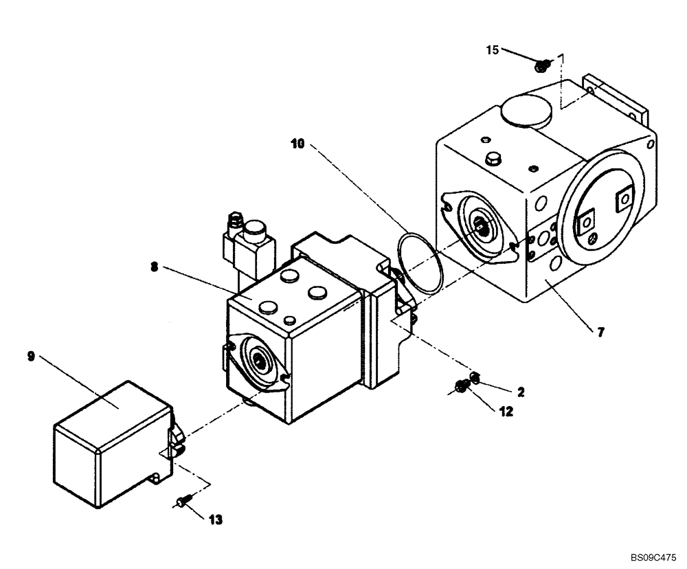 Схема запчастей Case SV212 - (35.700.01) - PUMP, HYDRAULIC, SMOOTH / PAD FOOT - BSN DDD001149 (35) - HYDRAULIC SYSTEMS