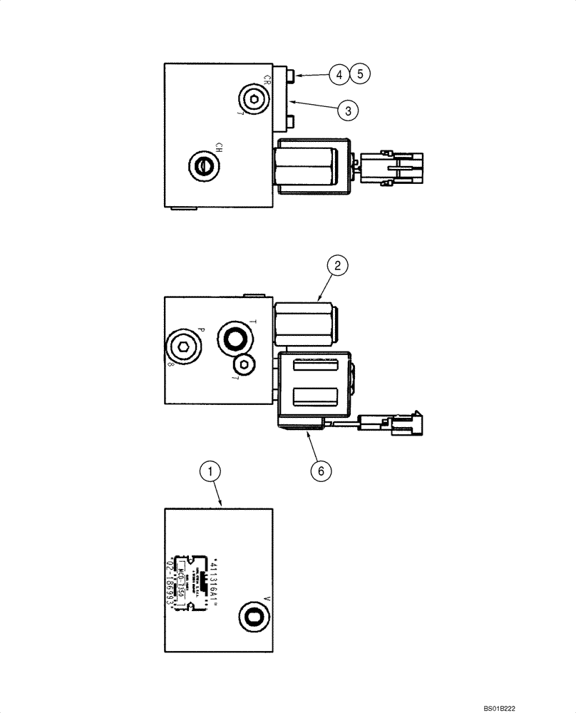 Схема запчастей Case 570MXT - (08-29) - VALVE, LOCK - HITCH, THREE POINT (08) - HYDRAULICS