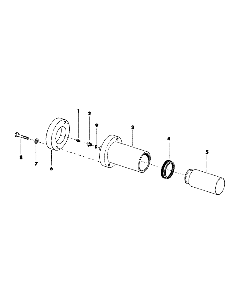 Схема запчастей Case 40EC - (B12) - TRACK ADJUSTMENT CYLINDER, (USED ON UNITS WITH SERIAL NUMBER (04) - UNDERCARRIAGE