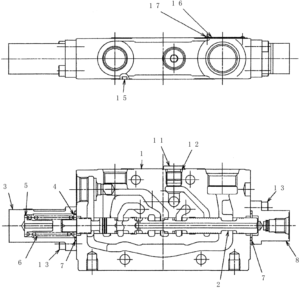 Схема запчастей Case CX50B - (HC009) - VALVE ASSEMBLY, CONTROL (SUPPLY, CONNECTING) (35) - HYDRAULIC SYSTEMS