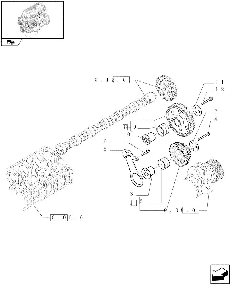 Схема запчастей Case F3AE0684P E909 - (0.10.0) - INTERMEDIATE CONTROLS (504051834) 