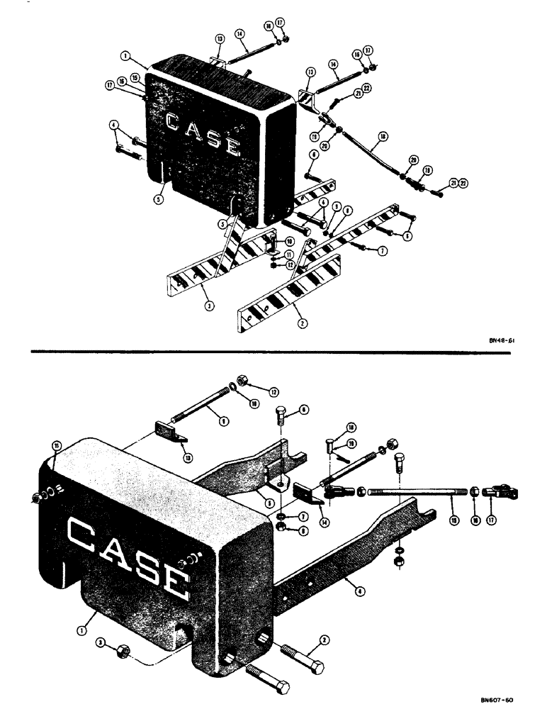 Схема запчастей Case 310C - (108) - REAR COUNTERWEIGHT (1400 LB.) (05) - UPPERSTRUCTURE CHASSIS